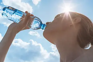 hydrating yourself